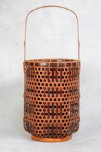 Ikebana vaas - Bamboe - Japan - Bamboe Bloemenmand (Zonder