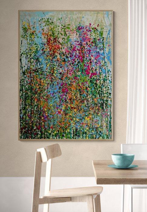 Jane Grieco - Alegria de Viver - Tableau, unique, format, Antiek en Kunst, Kunst | Schilderijen | Modern