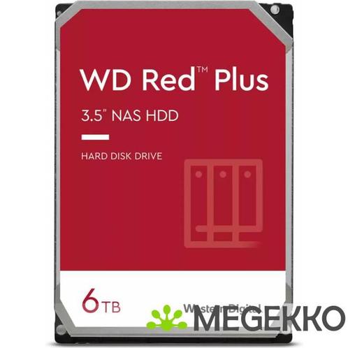 WD HDD 3.5  6TB WD60EFPX Red Plus, Informatique & Logiciels, Disques durs, Envoi