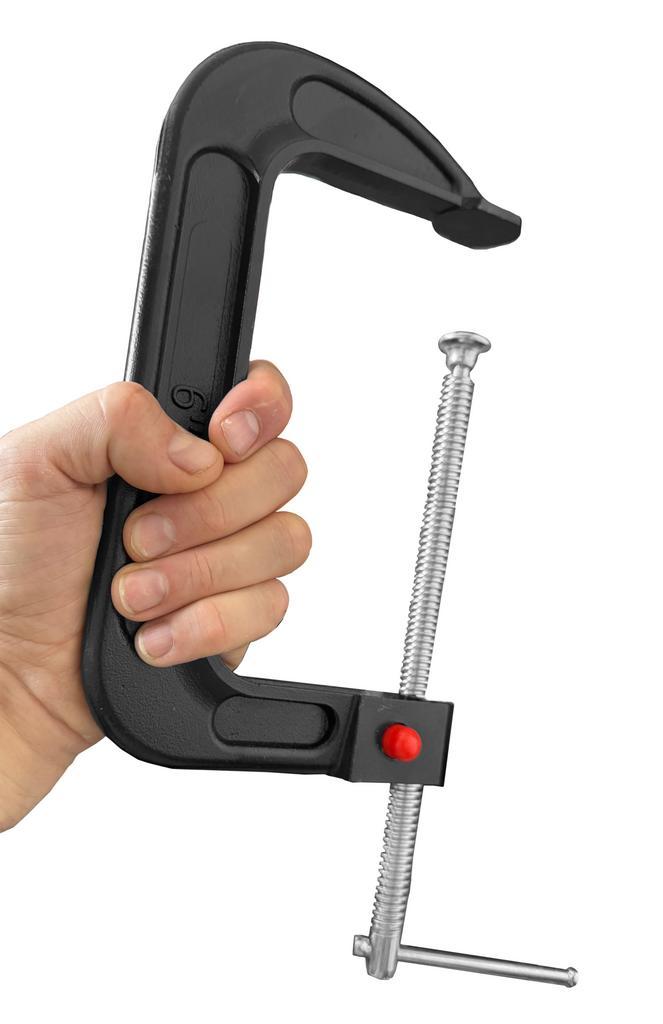 Grote G-klem (lijmklem) 260x150 mm, Doe-het-zelf en Bouw, Gereedschap | Overige machines, Nieuw, Verzenden