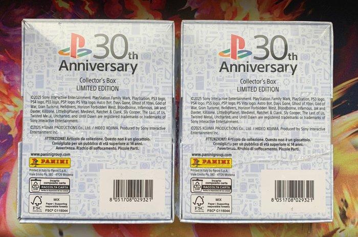 Panini - 2 Box - 30th Anniversary Collectors Box LIMITED, Verzamelen, Stickers
