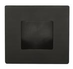 Schuifdeurkom vierkant 50mm zwart, Doe-het-zelf en Bouw, Nieuw, Overige materialen, Klink of Kruk