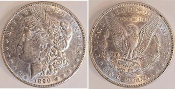 1 Dollar 1 Usa Dollar 1890 ohne Muenzzeichen Vz zilver beschikbaar voor biedingen