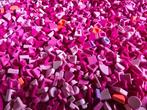 Lego Pièces - Veel kleine tiles roze rose gladde plaatjes, Nieuw
