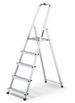 2dekans | Drabest 3-delige aluminium ladder PRO 3x11 treden, Ophalen of Verzenden, Nieuw