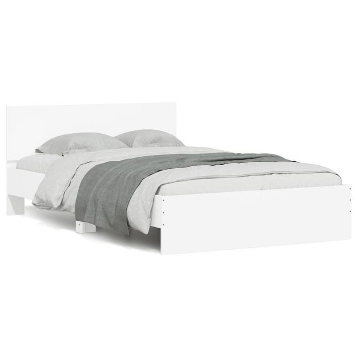 Bedframe Wit 120x200 | Retour Deal | 40% Korting, Huis en Inrichting, Slaapkamer | Bedden, 120 cm, 200 cm, Wit, Nieuw, Hout, Twijfelaar