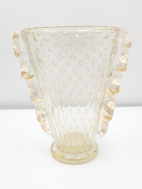 Stile Barovier - Vaas - Muranoglas, Antiek en Kunst, Antiek | Glaswerk en Kristal