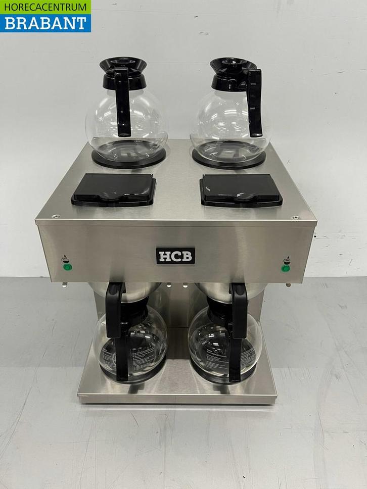 Cafetière double HCB en acier inoxydable Machine à café 2 x, Articles professionnels, Horeca | Équipement de cuisine, Envoi