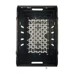 Nestbare bak zwart 600x400x350 mm gebruikt, Doe-het-zelf en Bouw, Ophalen of Verzenden, Nieuw