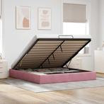 vidaXL Ottoman bedframe zonder matras 200x200 cm fluweel, Huis en Inrichting, Slaapkamer | Bedden, Verzenden, Nieuw