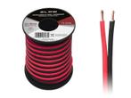 2 x 1.50 mm zwart/rood op rol 25 meter 2-aderige kabel, Doe-het-zelf en Bouw, Elektriciteit en Kabels, Verzenden, Nieuw, Kabel of Snoer