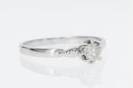 Ring - 18 karaat Witgoud - 0.30ct. tw. Diamant (Natuurlijk)