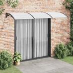 vidaXL Deurluifel 300x100 cm polycarbonaat zwart, Tuin en Terras, Verzenden, Nieuw