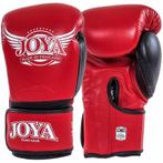 Joya POWER MAX Kickboks Handschoenen Rood Zwart Leder, Sport en Fitness, Boksen, Nieuw, Overige, Verzenden