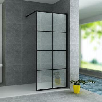 Aanbieding: Douchewand BWS Black Nuance 90x200 cm, Ophalen of Verzenden, Douche
