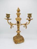 Kaarsenhouder - Verguld brons - Napoleon III kandelaar