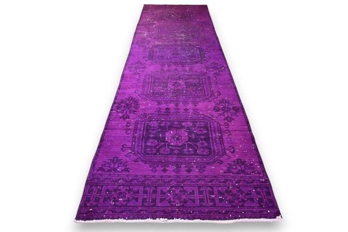 Paars super vintage - Loper - 320 cm - 80 cm - met, Maison & Meubles, Ameublement | Tapis & Moquettes