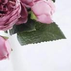 Kunst Boeket - Zijden Rozen Roos Bloemen Luxe Boeketten, Huis en Inrichting, Woonaccessoires | Kunstplanten en Kunstbloemen, Verzenden