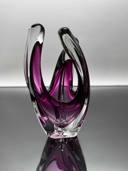 Val Saint Lambert - Vase - Cristal - Vase VSL, Antiek en Kunst, Antiek | Glaswerk en Kristal