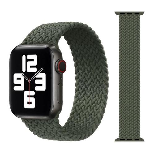 Gevlochten Nylon Bandje voor iWatch 38mm / 40mm  (Large) -, Handtassen en Accessoires, Smartwatches, Nieuw, Verzenden