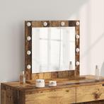 vidaXL Make-up Spiegel Oud Hout 60 x 55 x 18 cm Bewerkt hout, Huis en Inrichting, Woonaccessoires | Spiegels, Verzenden, Nieuw