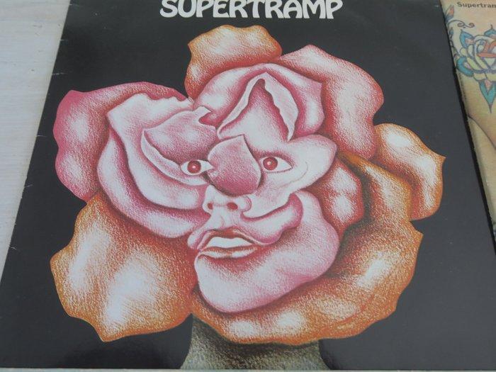Supertramp - Nice lot with the 7 great records of Supertramp, Cd's en Dvd's, Vinyl Singles