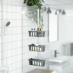 vidaXL Doucherek 30x15x(67-105) cm aluminium, Huis en Inrichting, Verzenden, Nieuw