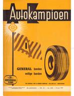 1957 AUTOKAMPIOEN MAGAZINE 24 NEDERLANDS, Livres, Autos | Brochures & Magazines