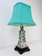 Efas - Tafellamp - Vintage Chinees porselein lamp paarse