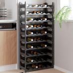 vidaXL Casier à vin pour 60 bouteilles PP empilable, Maison & Meubles, Accessoires pour la Maison | Porte-bouteilles, Neuf, Verzenden
