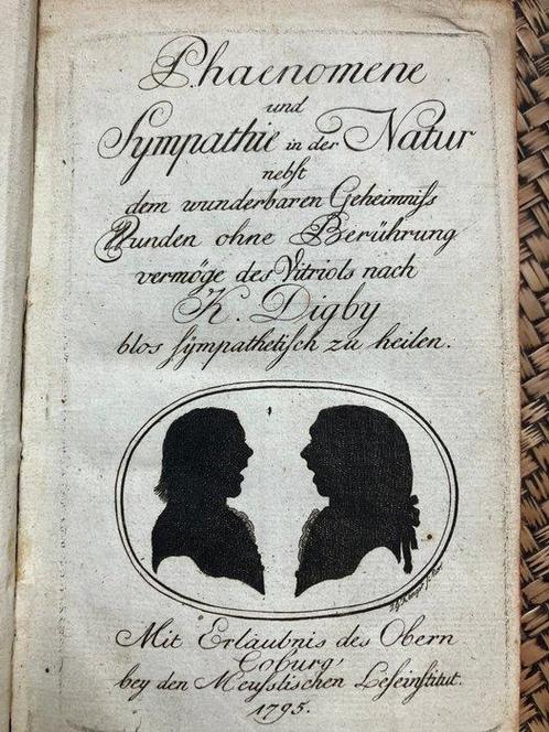 Colestin Stohr - Powder Of Sympathy / Kenelm Digby], Antiek en Kunst, Antiek | Boeken en Manuscripten