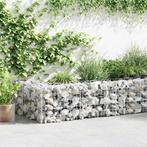 vidaXL Schanskorfmuur 450x30x50 cm gegalvaniseerd staal, Tuin en Terras, Verzenden, Nieuw