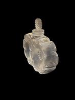 Lalique - Bouteille de parfum - Deux fleurs - Cristal