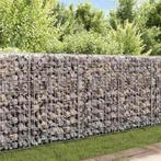 vidaXL Gabion mand 120x30x100 cm gegalvaniseerd staal, Verzenden, Nieuw