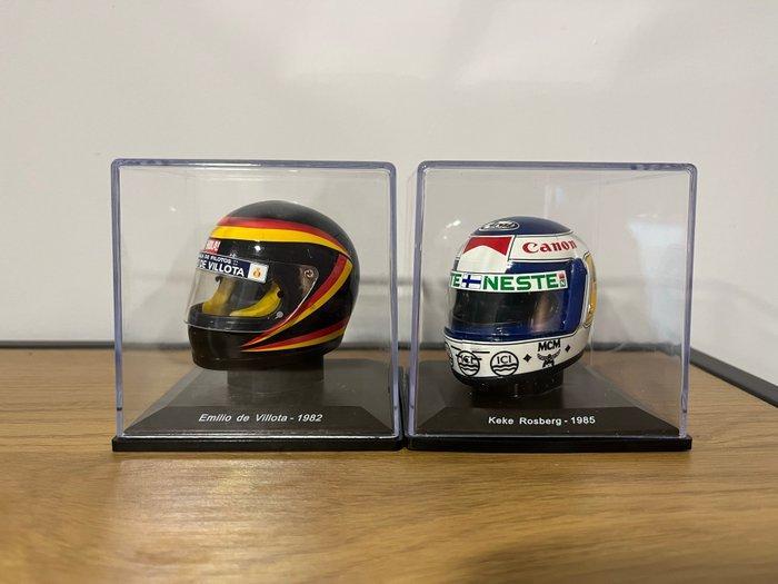 Spark 1:5 - Model raceauto (2) - Keke Rosberg 1985 - Emilio, Hobby & Loisirs créatifs, Voitures miniatures | 1:5 à 1:12