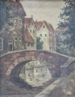 Alfred Van Neste (1874-1969) - Zicht te Brugge, Antiek en Kunst