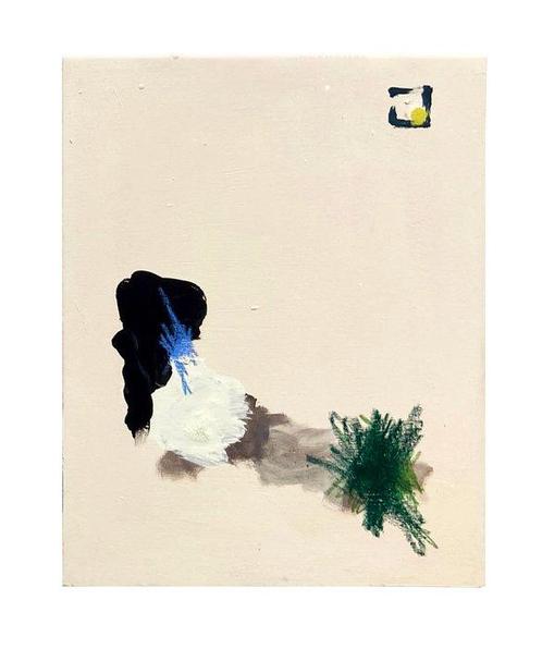 Felipe García Salazar - Composition Beige No3, Antiek en Kunst, Kunst | Schilderijen | Modern