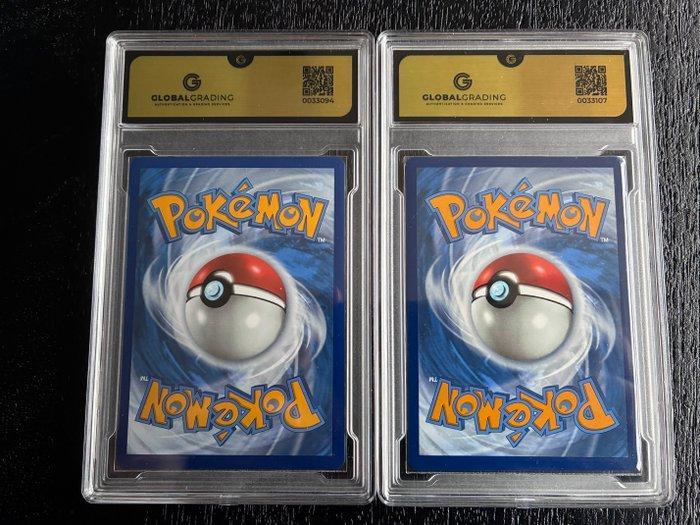Pokémon - 2 Graded card - Venusaur, Charizard 15 / 018 Foil, Hobby en Vrije tijd, Verzamelkaartspellen | Pokémon