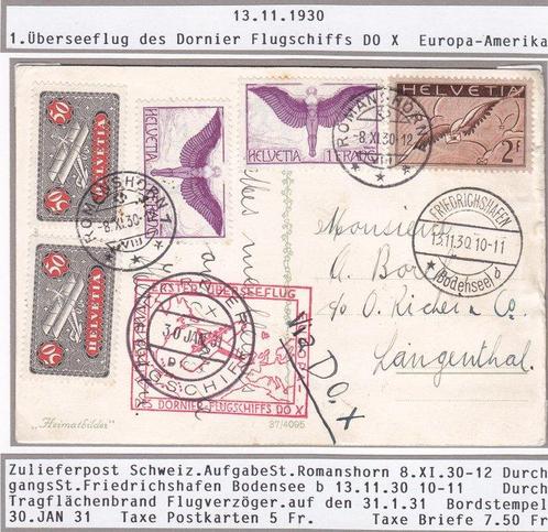Empire allemand 1930 - 2 pièces justificatives en tant que, Postzegels en Munten, Postzegels | Europa | Duitsland