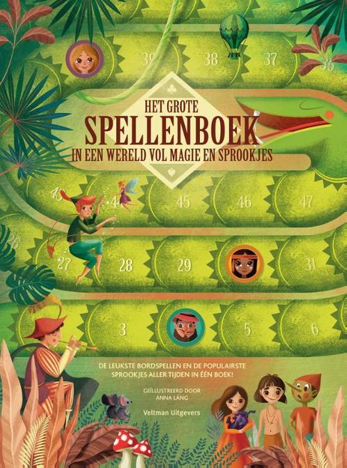 Het grote spellenboek in een wereld vol magie en sprookjes, Boeken, Kinderboeken | Kleuters, Gelezen, Verzenden