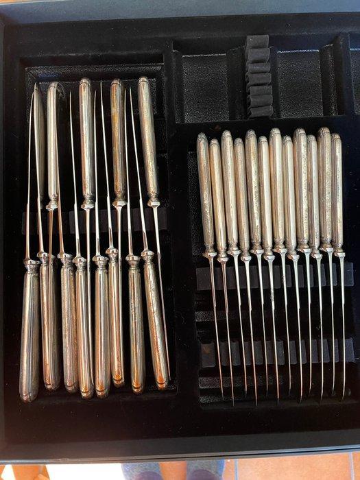 Tafelmes (24) - .925 zilver, Antiek en Kunst, Antiek | Meubels | Tafels