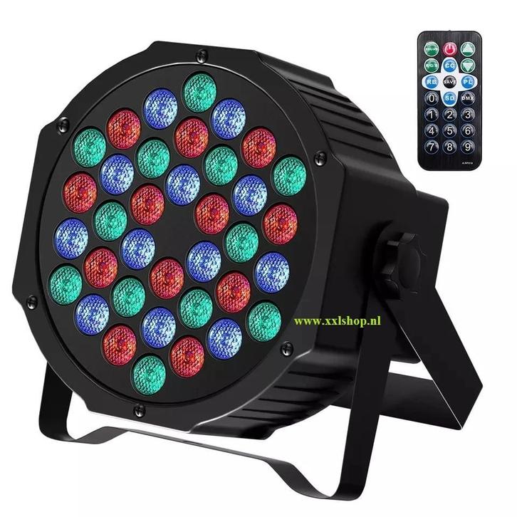 Par led discolamp disco lamp RGB verlichting DMX 36W + Afst., Muziek en Instrumenten, Licht en Laser, Nieuw, Verzenden
