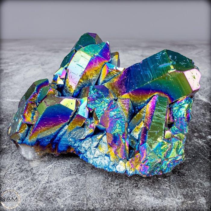 Améthyste druse naturelle Aura dUruguay – Un kaléidoscope, Antiek en Kunst, Curiosa en Brocante