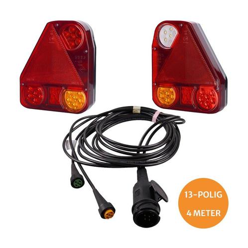 LED Verlichtingsset Aanhanger Driehoek Horpol, 4m | 13-polig, Auto-onderdelen, Verlichting, Ophalen of Verzenden