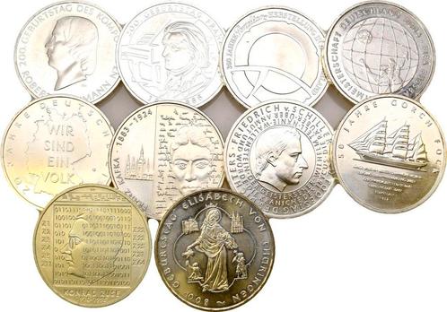 Lot 10 x 10 Euro Brd: (MuntenenBankbiljetten-Euromunten), Timbres & Monnaies, Monnaies | Europe | Monnaies euro, Envoi