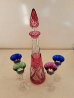 Val Saint Lambert - Décanteur (6) - Cristal - Carafe à