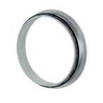 Vlakke aftakking Ø 125 mm (90°) - Gegalvaniseerd, Verzenden, Nieuw