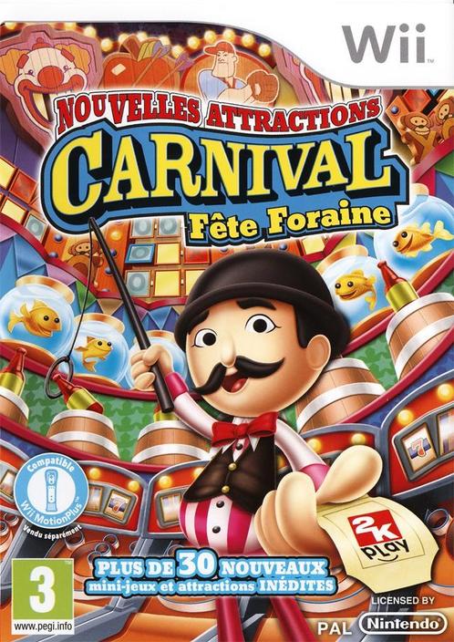 Nouvelles Attractions Carnival Fête Foraine [Wii], Consoles de jeu & Jeux vidéo, Jeux | Nintendo Wii, Envoi
