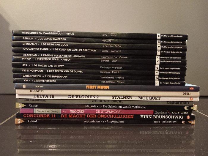 De Morgen Stripcollectie 10 HC + 8 diverse HC - 18 Album -, Livres, BD