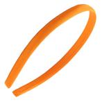 Fako Fashion® - Diadeem - Satijn - 10mm - Oranje, Handtassen en Accessoires, Uiterlijk | Haarverzorging, Nieuw, Verzenden